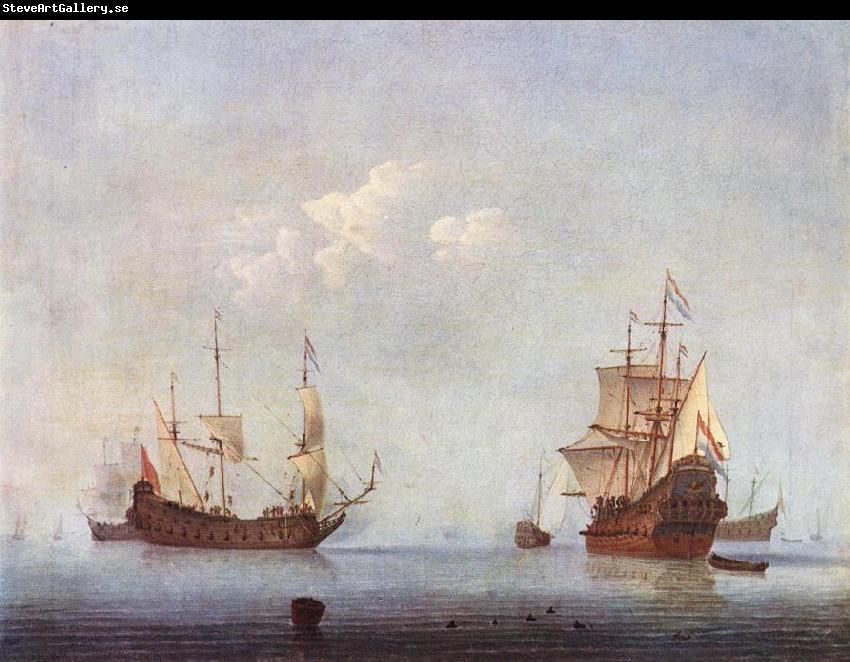 VELDE, Willem van de, the Younger Marine Landscape wer